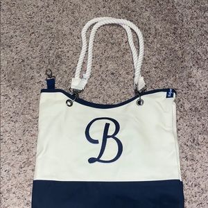 NEW Thirty-One Canvas Crew Carry-All Tote